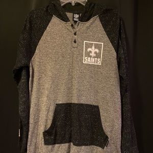 NFL shop men’s medium New Orleans Saints Shirt hoodie